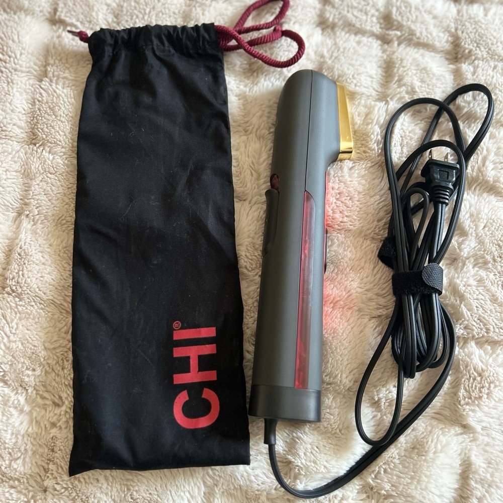 Chi Chi London Hair Styling Tool with Black and Red Accents